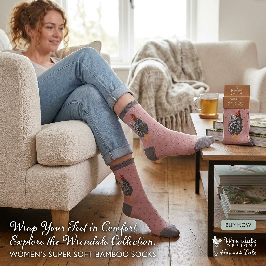 Why Wrendale Designs Socks Have Become the Gardener's Favourite Cosy Gift