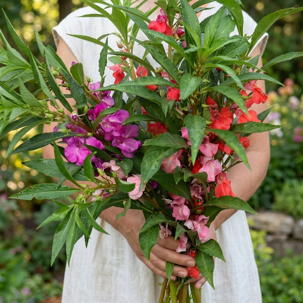 Balsam Camellia Flowered