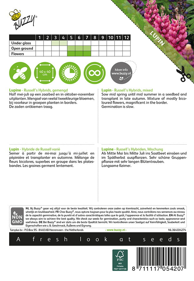 Lupin - Russell's Hybrids - 2g