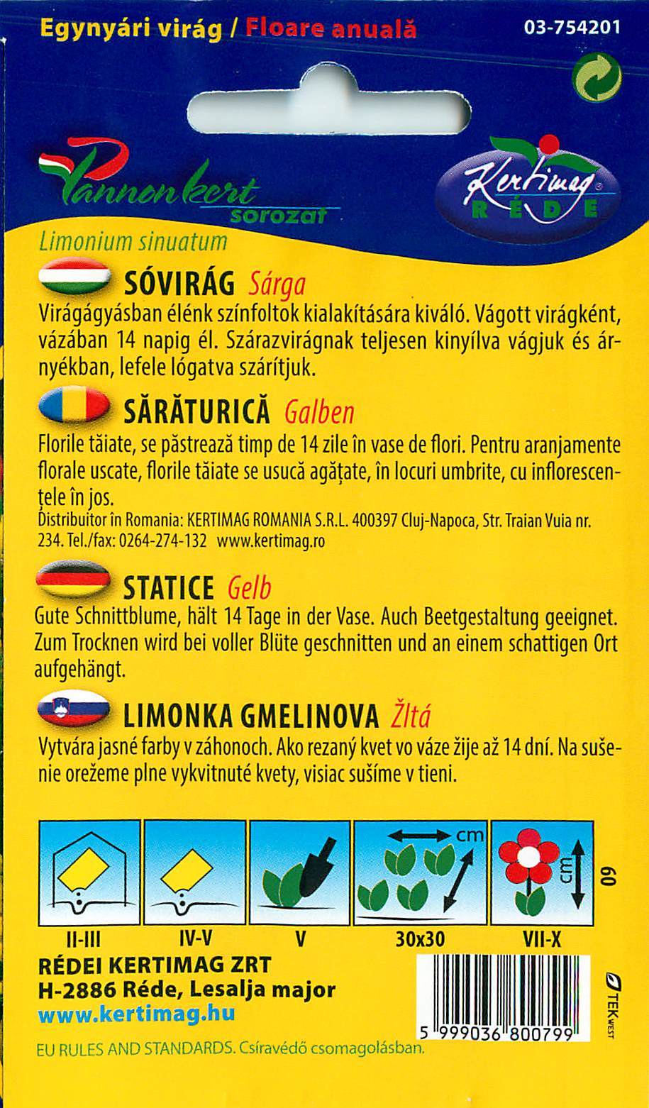 Sea Lavender - Yellow - 0,5g