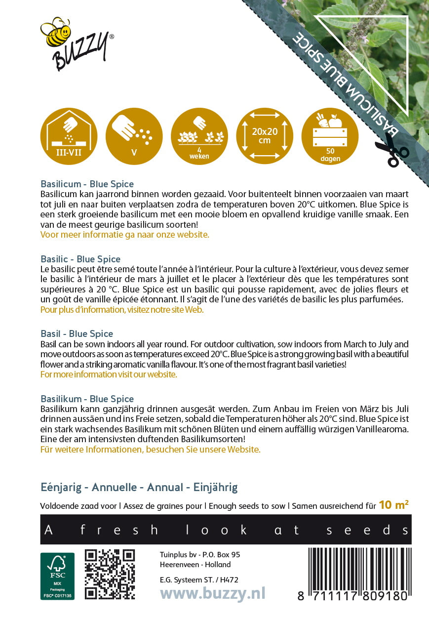 Bazsalikom - Blue Spice - 0,5g