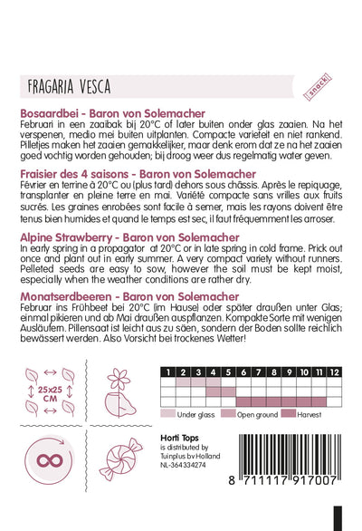 Eper - Baron von Solemacher - 100 db Drazsírozott Mag