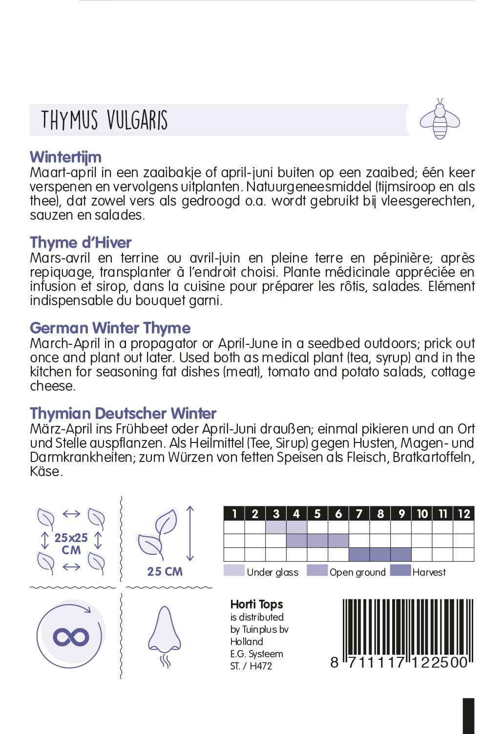 Német Téli Kakukkfű - 0,5 g