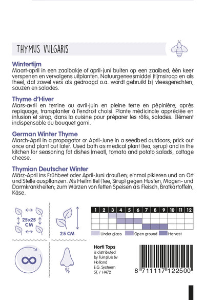 German Winter Thyme - 0,5 g