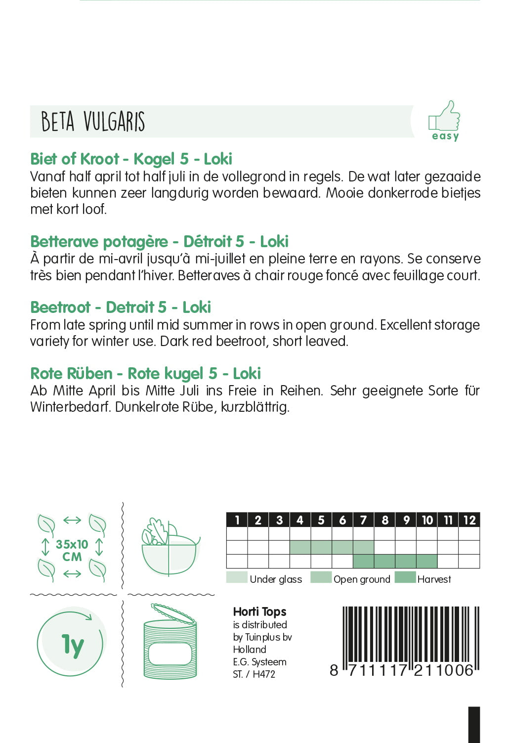 Cékla – Kogel 5, Loki – 5 g