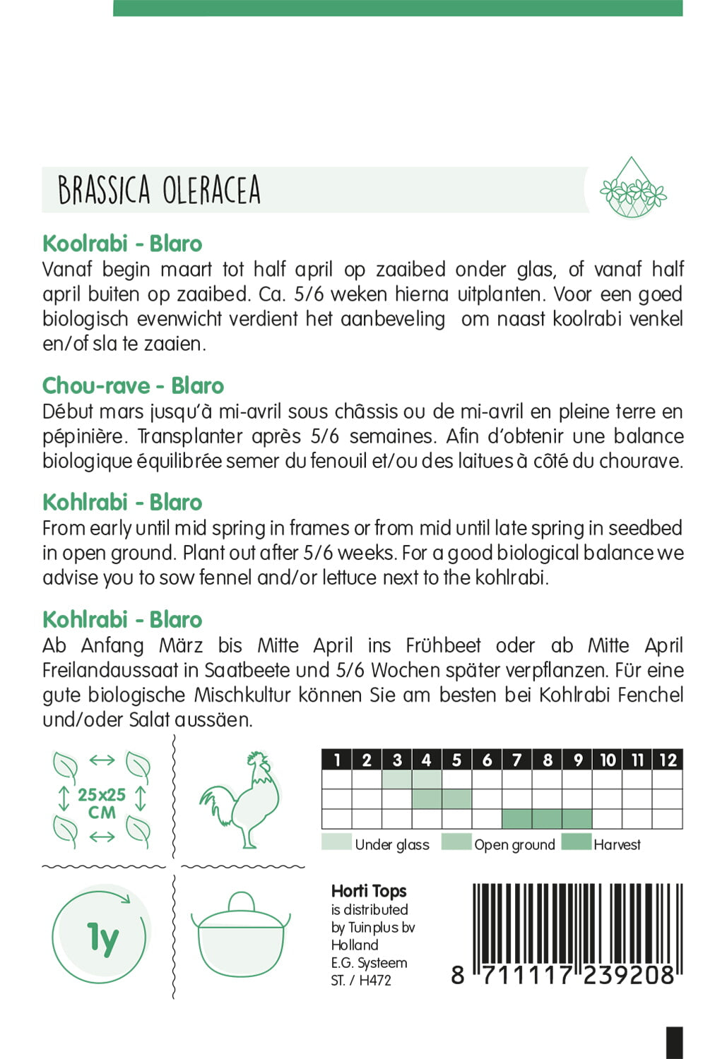 Karalábé – Blaro – 1,5 g