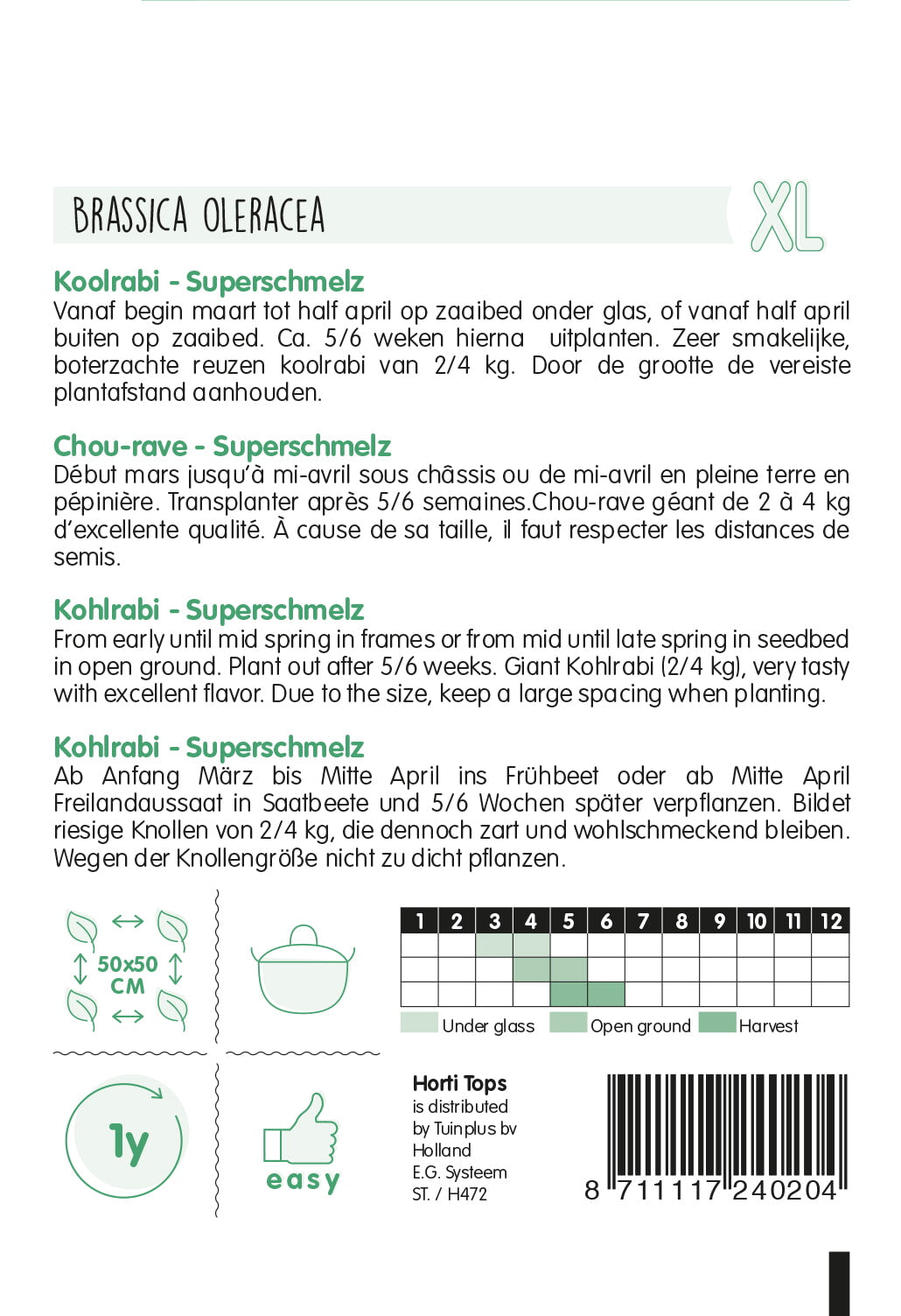 Karalábé – Superschmelz – 1 g