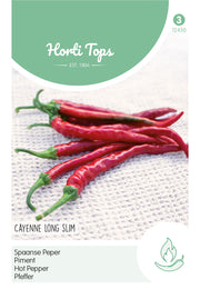 Csípős Paprika - Cayenne Long Slim - 1,5 g