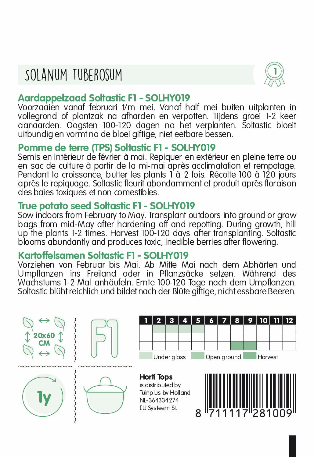 Burgonya - Soltastic F1 - 10 Mag