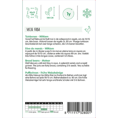 Broad Beans - Witkiem - 100 g
