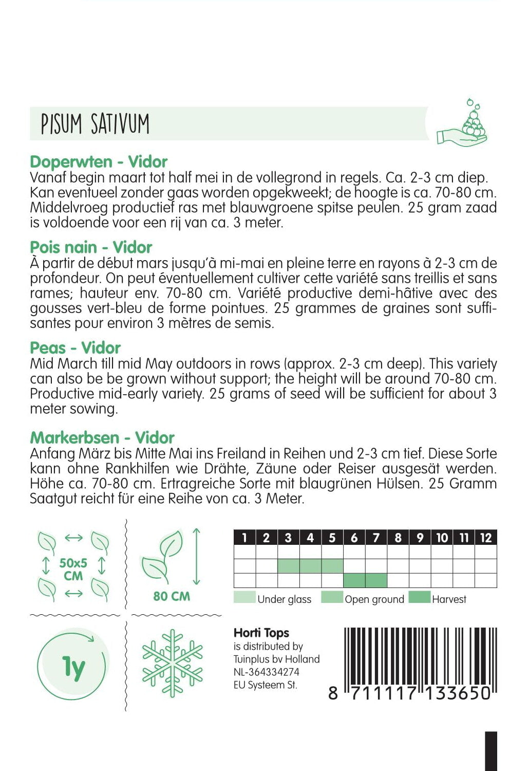 Borsó - Vidor - 25g