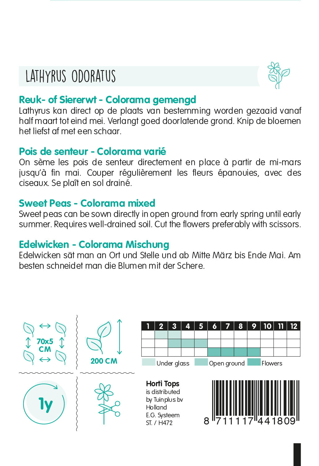 Illatos lednek – Colorama – 5 g