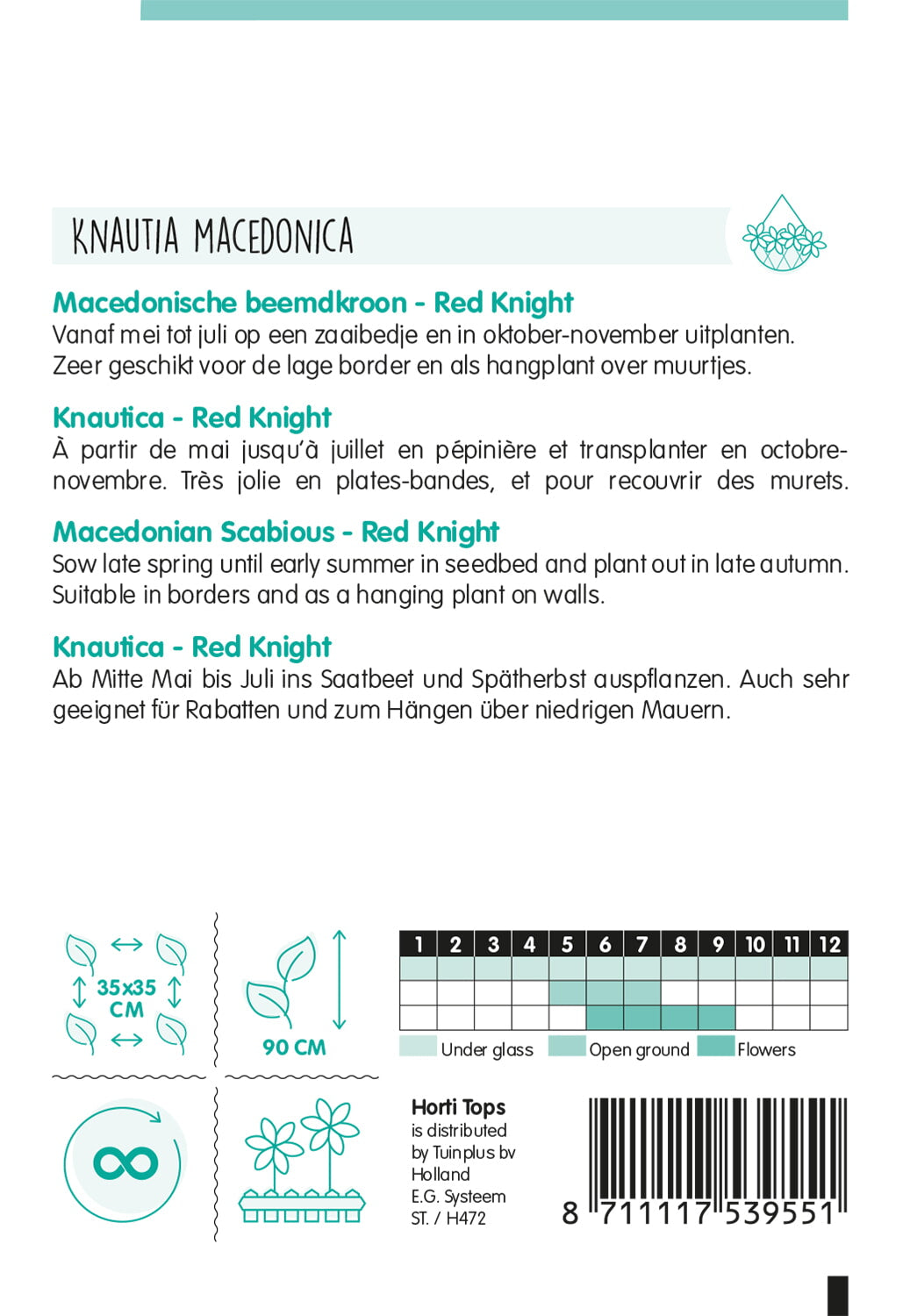 Macedón varfű – Red Knight – 0,25 g