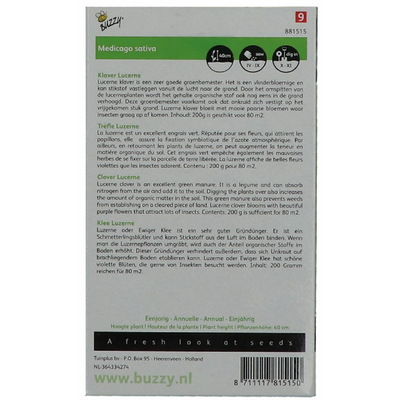 Green Manure - Clover Lucerne - 200 g - 80 m2