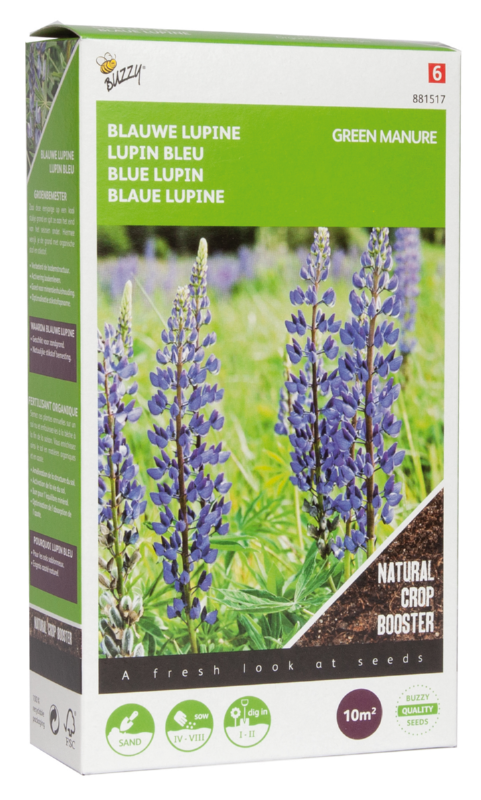 Green Manure - Blue Lupin - 100 g - 10 m2
