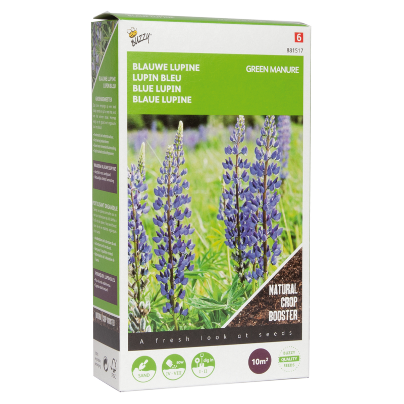 Green Manure - Blue Lupin - 100 g - 10 m2