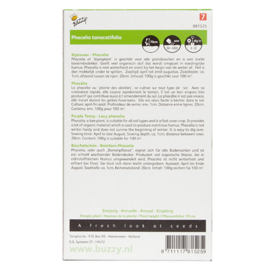 Green Manure - Purple Tansy - 100 g - 100 m2