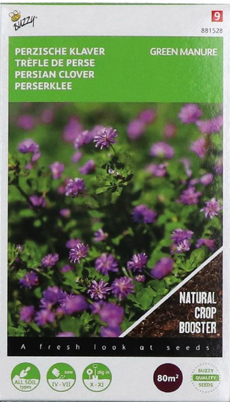 Green Manure - Persian Clover - 200 g - 80 m2