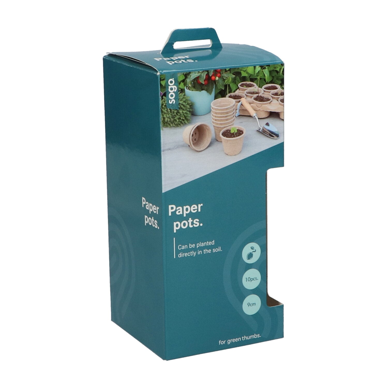 Paper Pots - 9 cm - 12 pcs