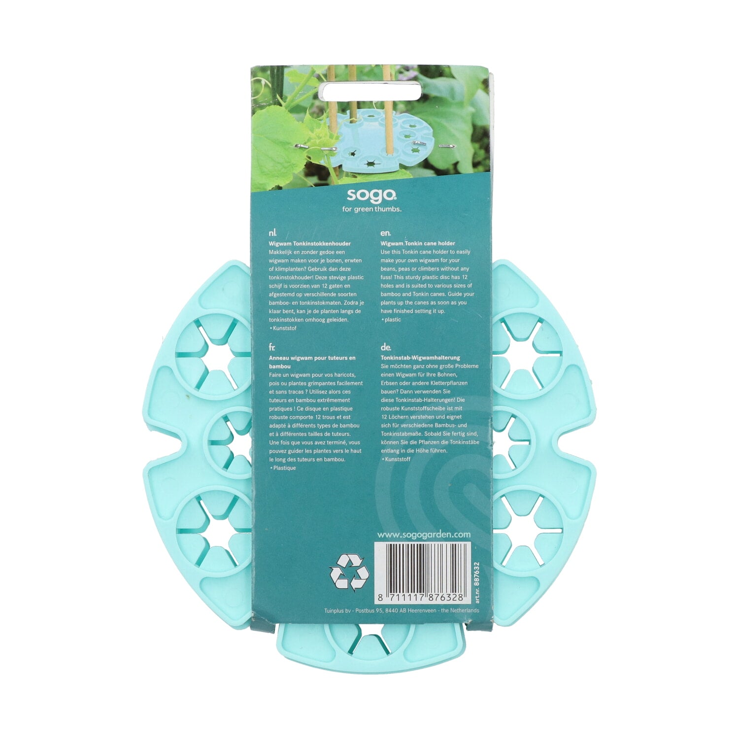 Tonkin Cane Holder - 3 pcs