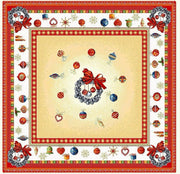 "Bonheur 04" Négyzet Alakú Terítő - 95 x 95