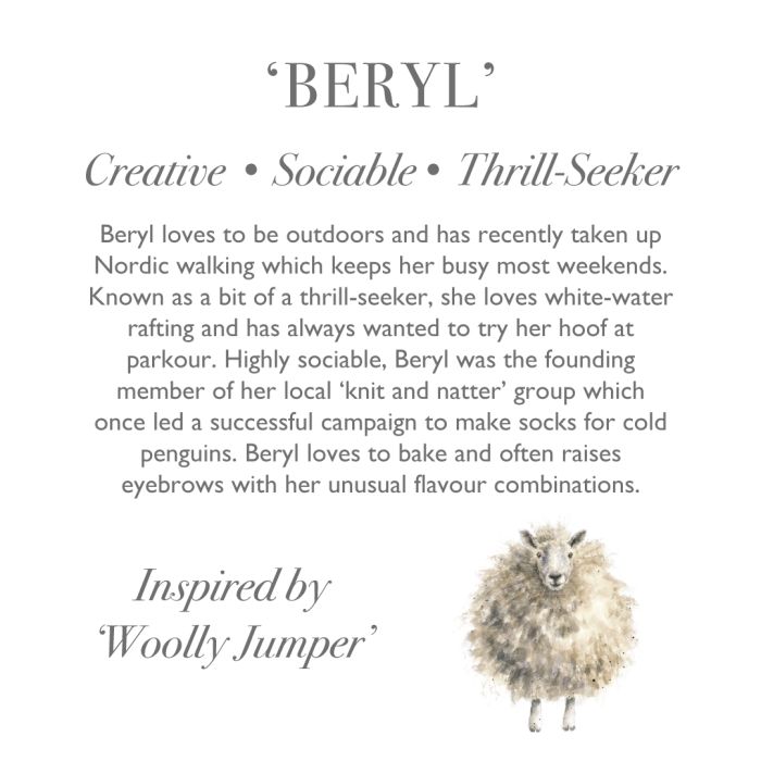 Beryl - Sheep Plush-3