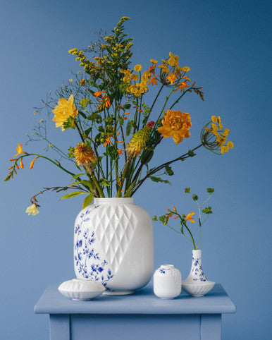 Blauw Vouw Vase 3-3