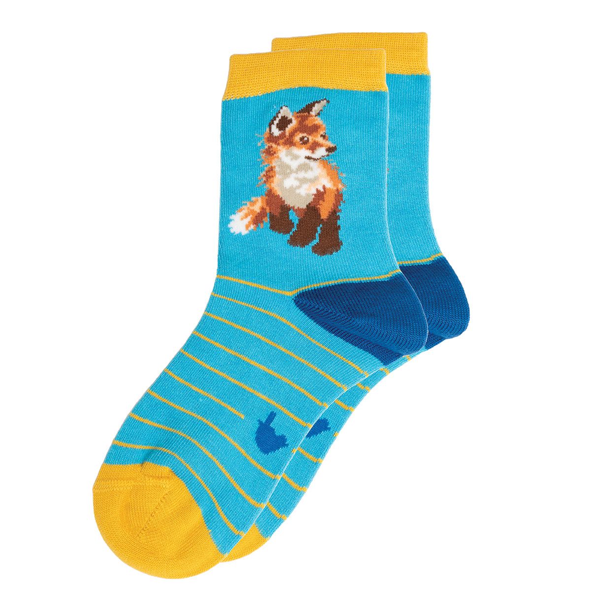 Children's Socks - Fox - Born to be Wild - 23-26-2