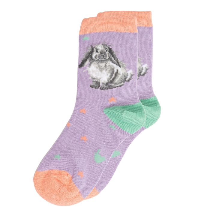 Children's Socks - Rabbit - Rosie - 23-26-2