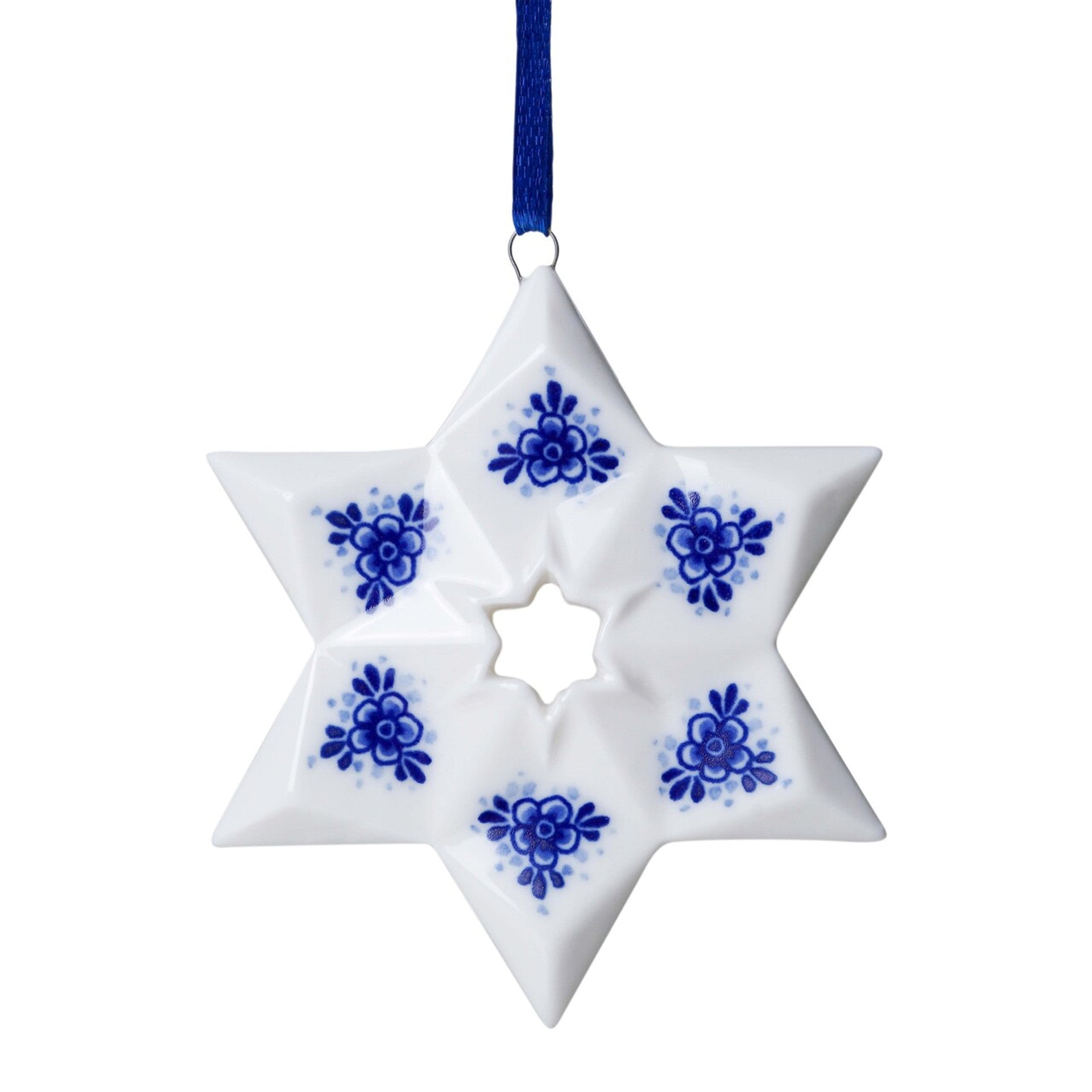 Christmas ornament star 2 - 8,5 cm-1
