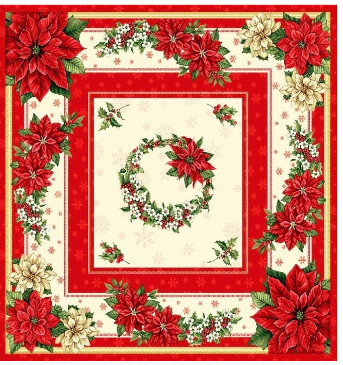 'Garland" Négyzet Alakú Terítő – 95 x 95