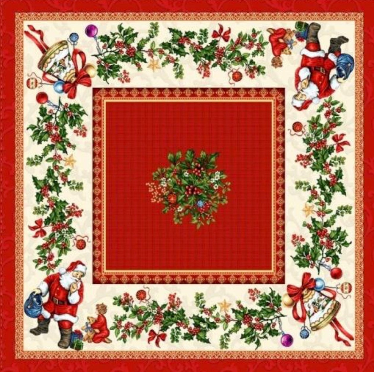 Tablecloth Square 'Gingle' - 95 x 95