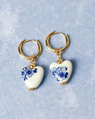Hearts Earrings - 4 cm-1