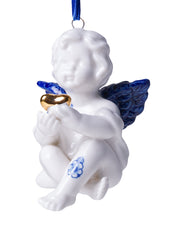 Angyal alakú karácsonyi dísz – 8,5 cm