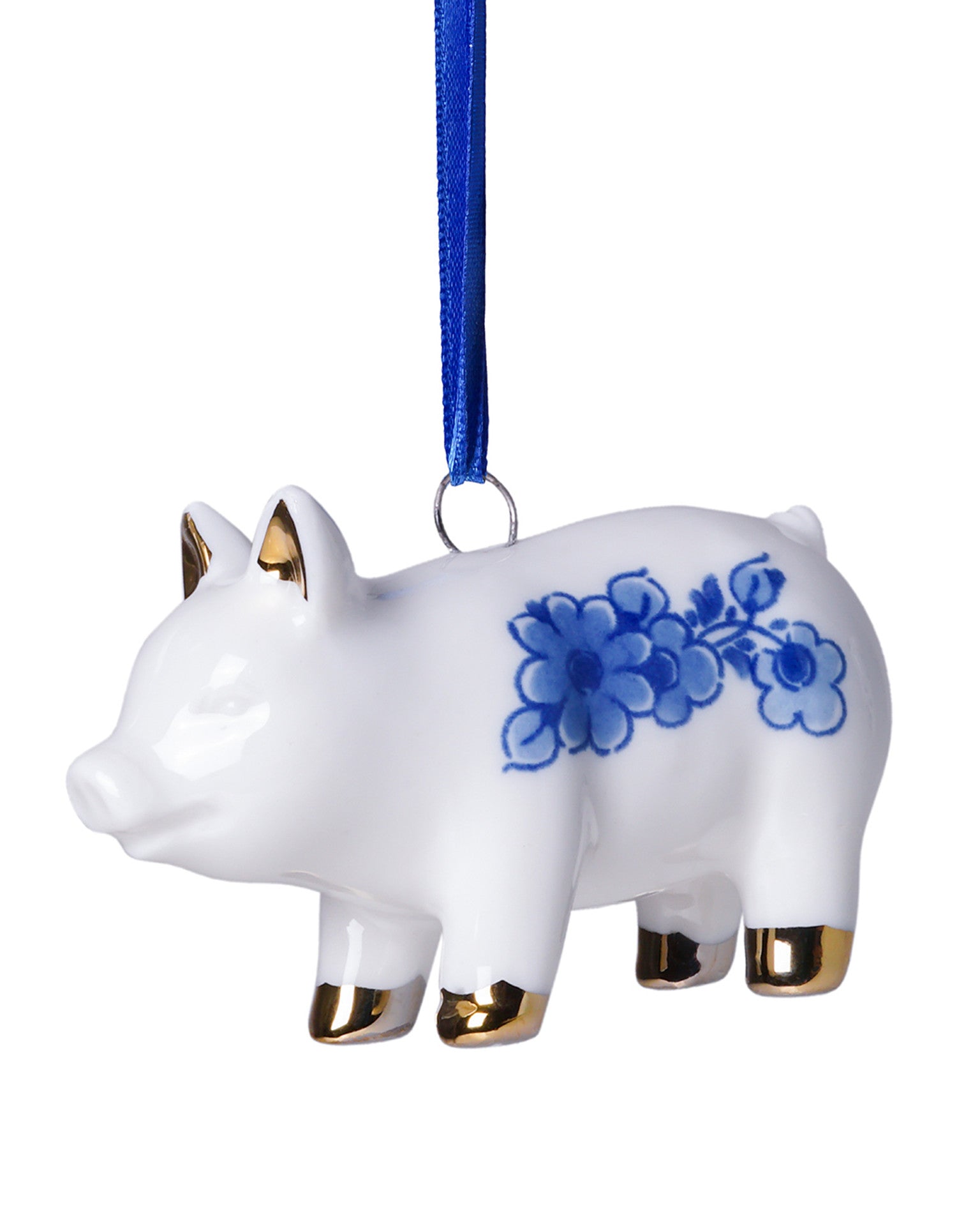 Malac alakú karácsonyi dísz – 4 cm