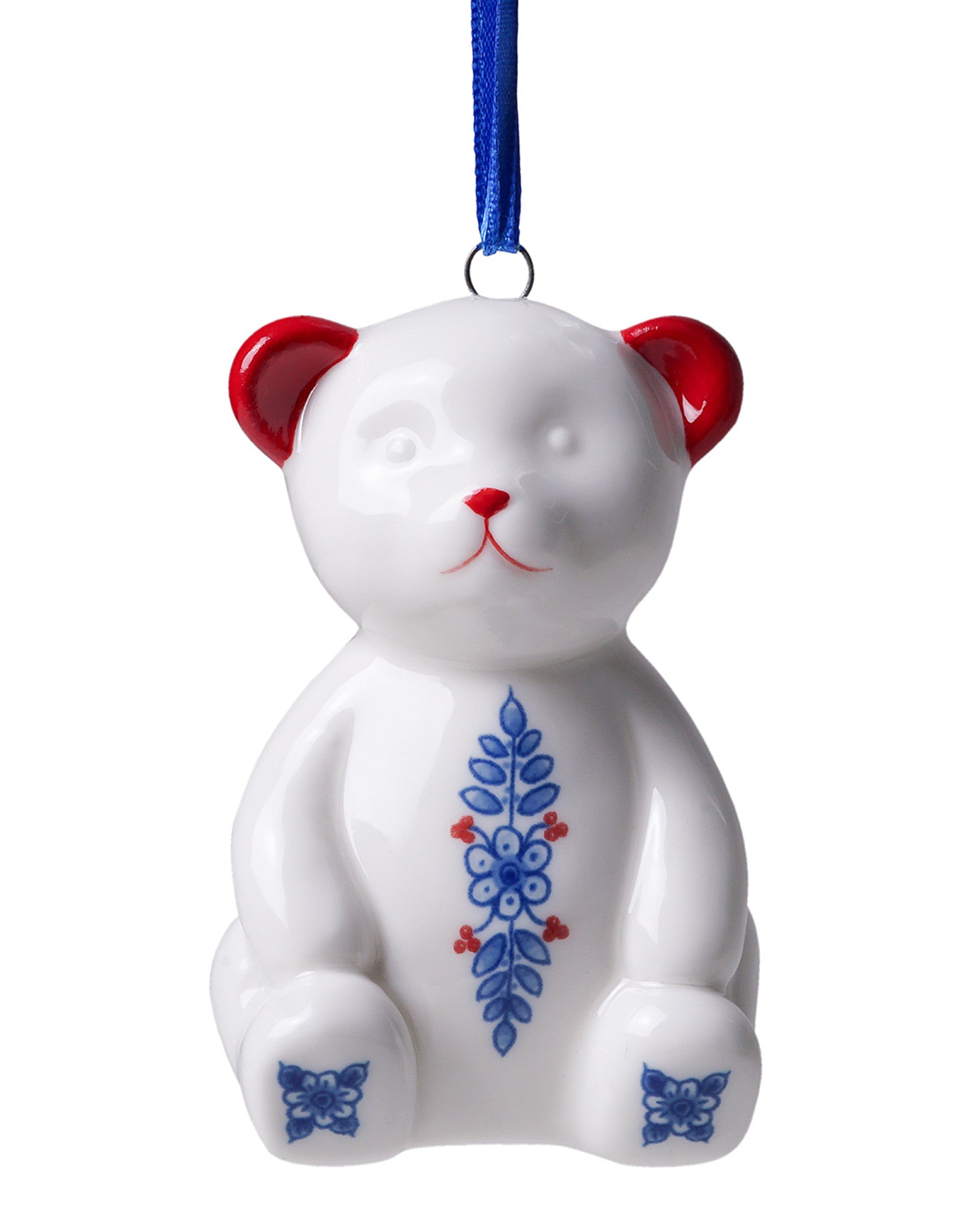 Maci alakú karácsonyi dísz – Vintage – 7 cm