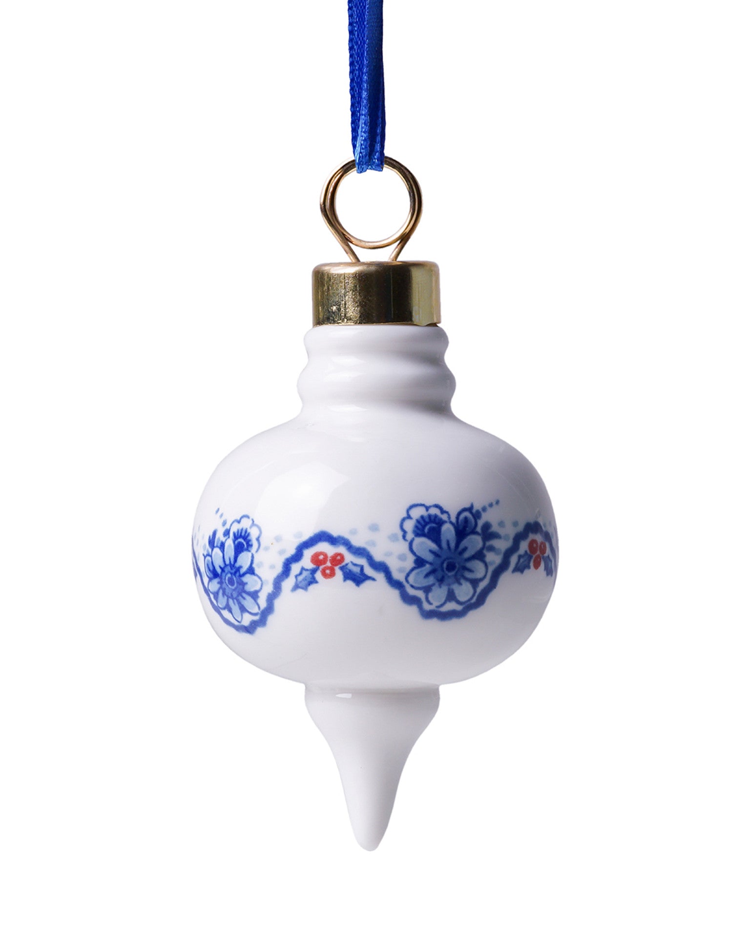 Kerek karácsonyi dísz – Vintage – 9 cm