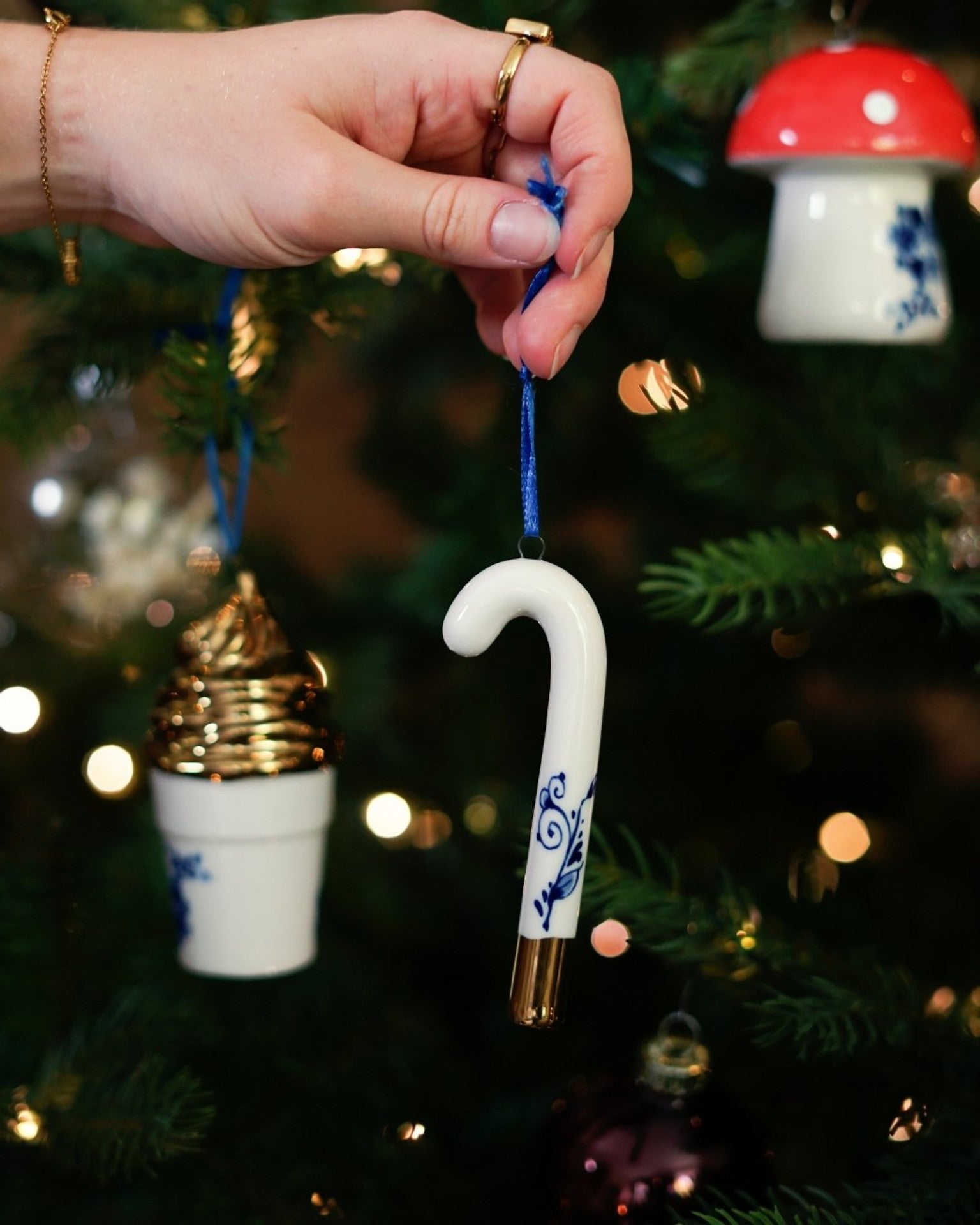 Christmas Ornament Candy Cane - 10 cm