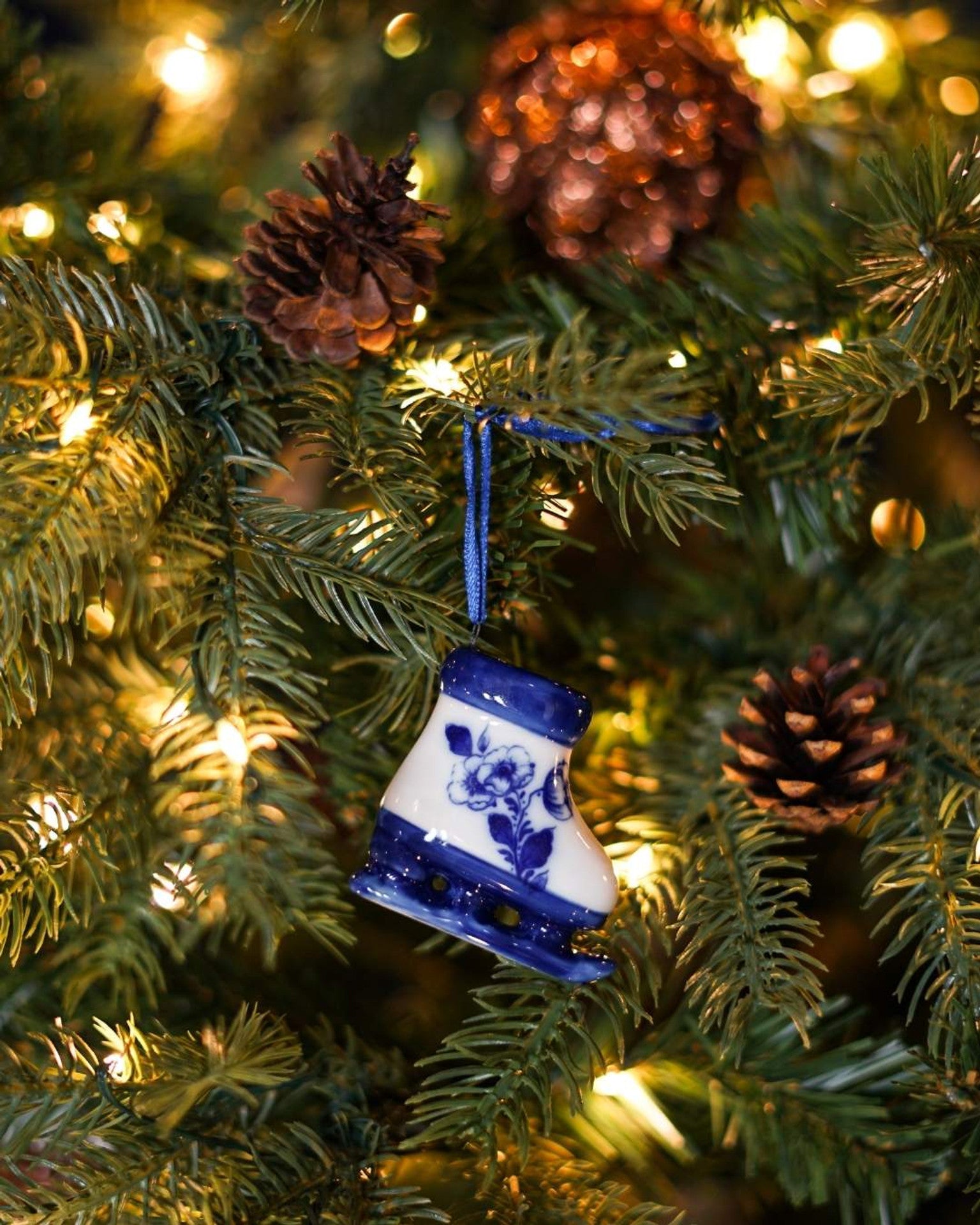 Korcsolya alakú karácsonyi dísz – 5 cm