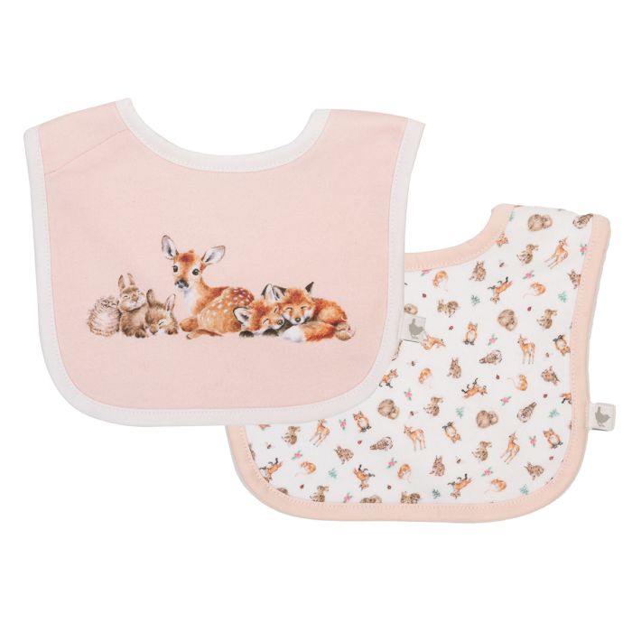 Little Forest - Woodland Animal Bib Gift Set-2
