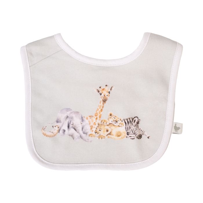 Little Savannah - African Animal Bib Gift Set-3