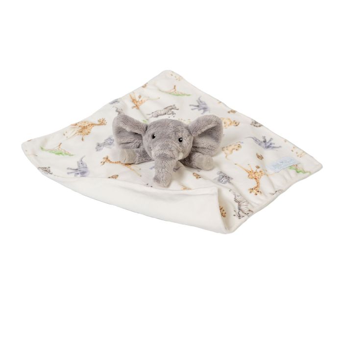 Little Savannah - Elephant Plush Comforter-3