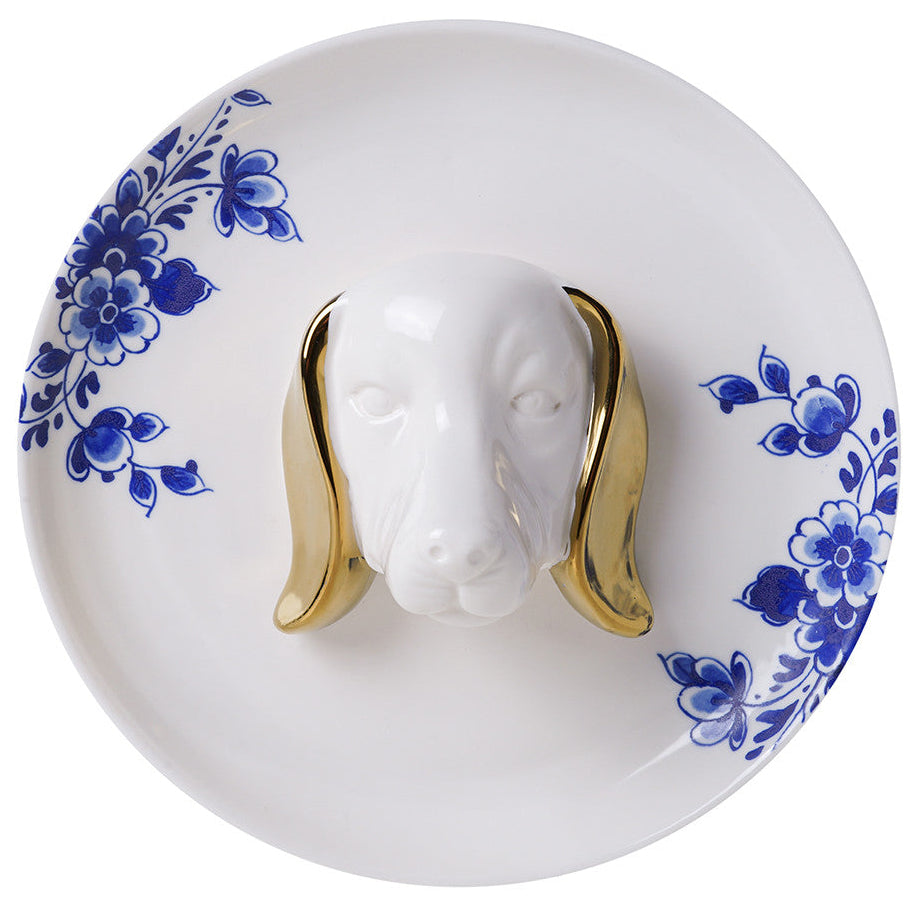 3D falitányér – Kutya – 20 cm