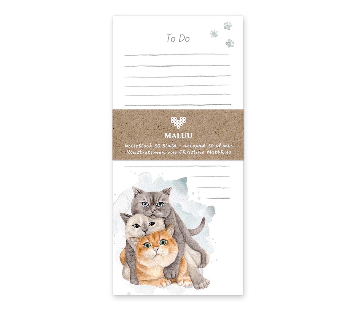 Notepad - Cat Buddies