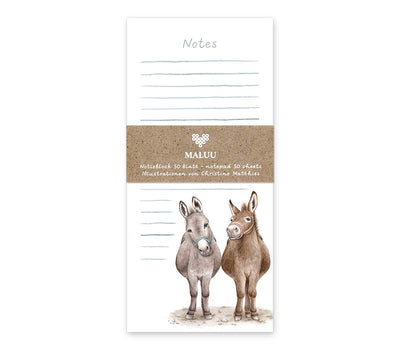 Jegyzettömb - Cheeky Donkeys