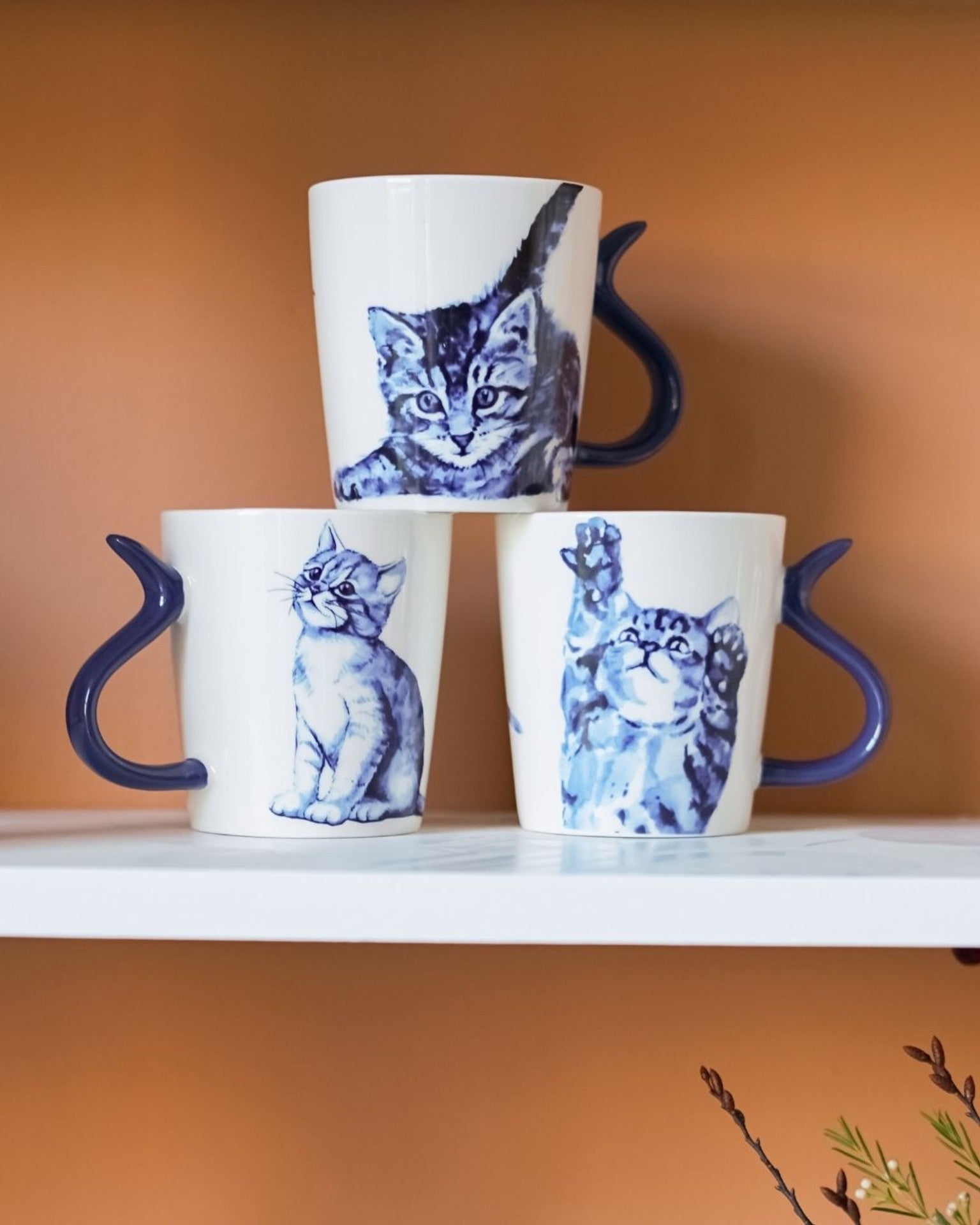Mug - Playful Cat - 300 ml-2