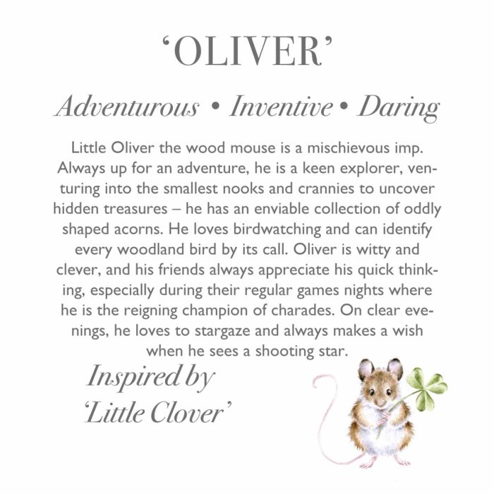 Oliver - Mouse Plush-2