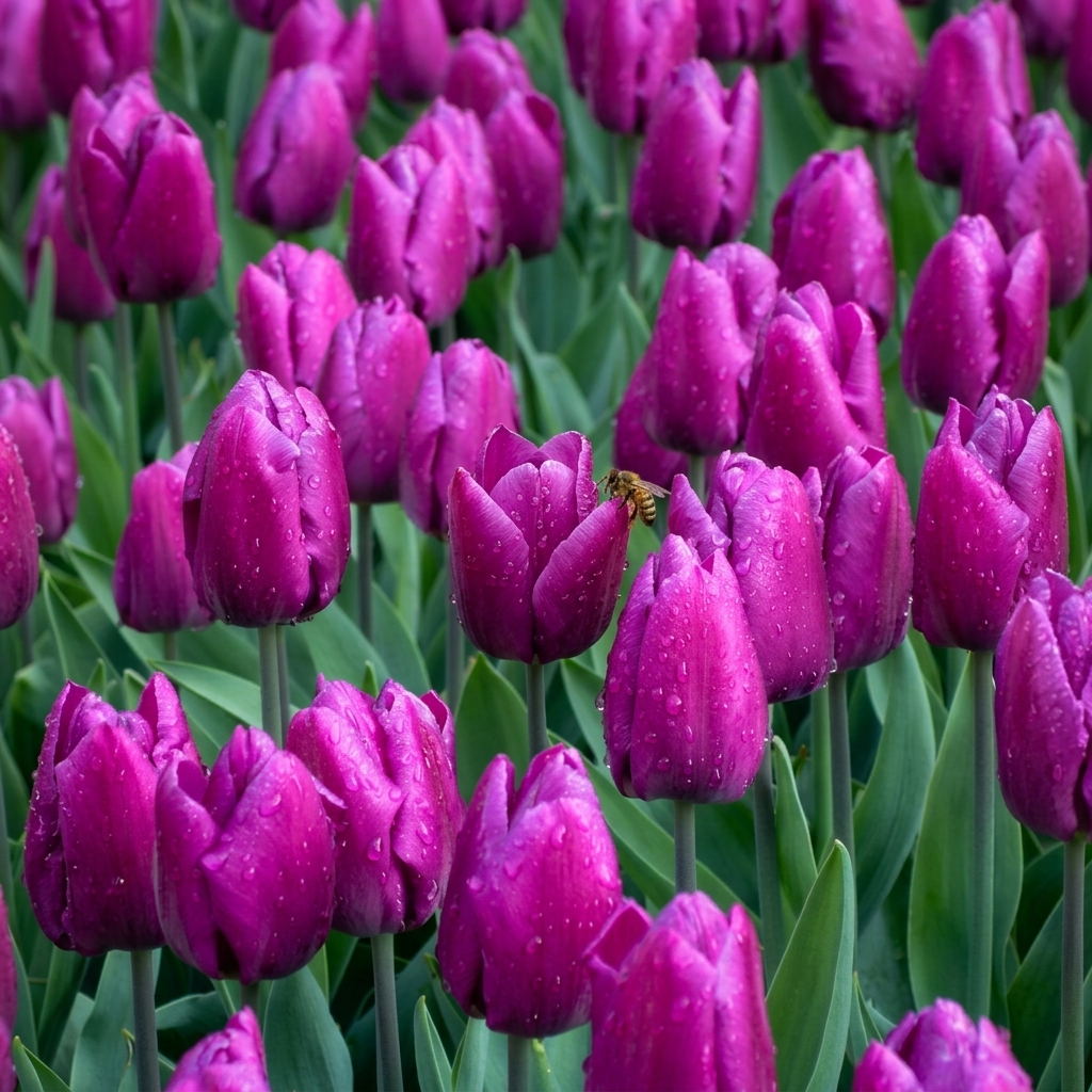 Tulipán Triumph – Purple Prince – 12/+