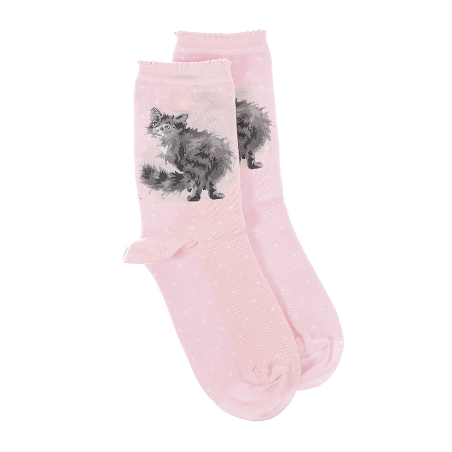 Women's Socks - Cat - Glamour Puss