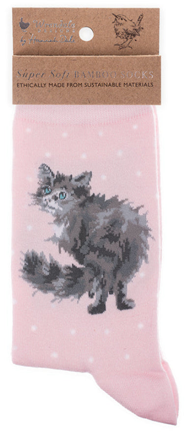 Női zokni - Macska - Glamour Puss